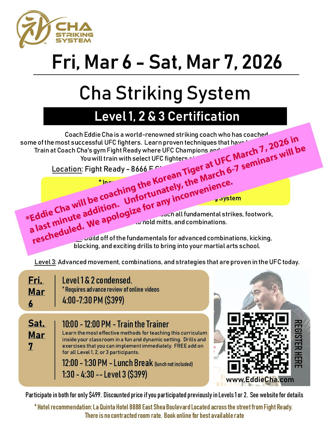 March 6-7 Certification Course